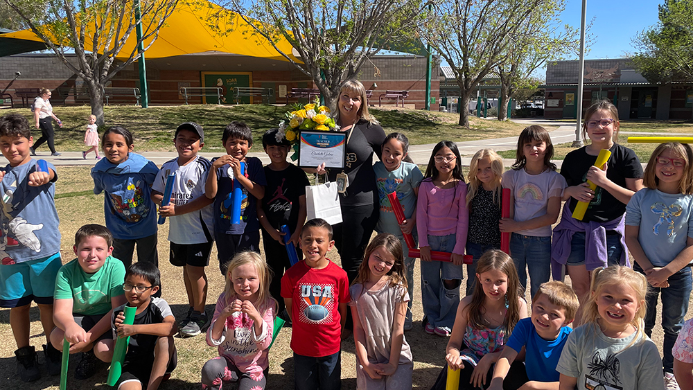 Teacher Excellence Award Recipient