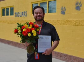 Jose Noperi Jr., March 2024 Teacher Excellence Award Winner